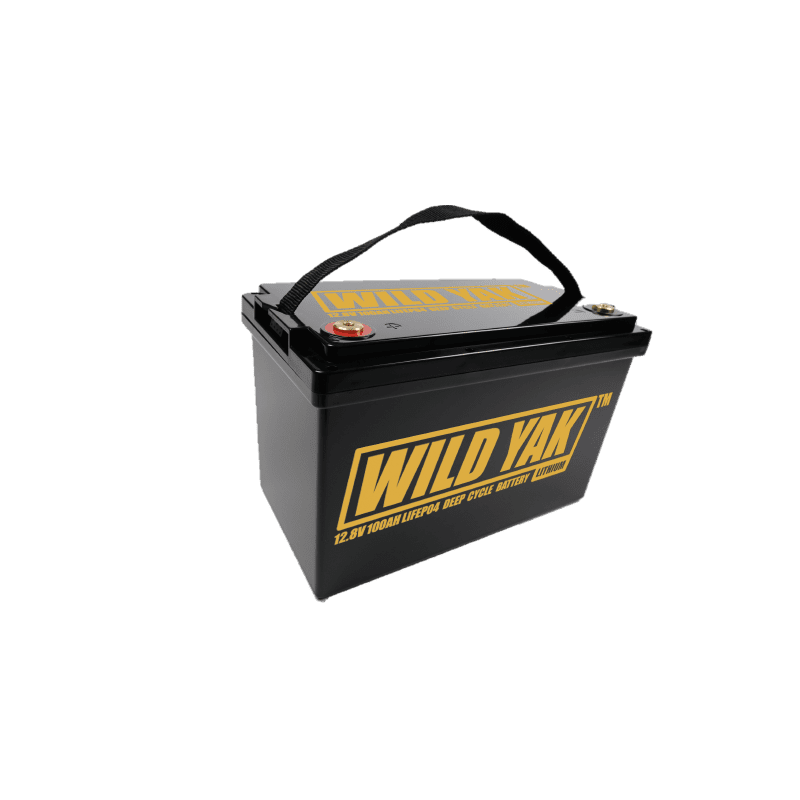 Wild Yak LITHIUM 12.8V 100AH DEEP CYCLE LIFEPO4 GOLF CART BATTERY