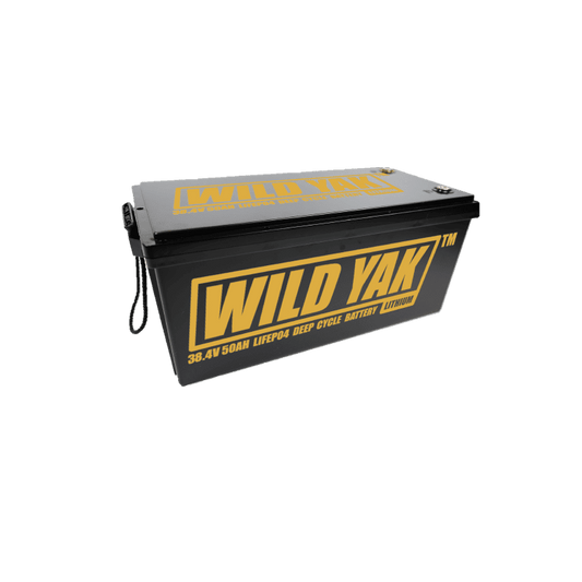 Wild Yak LITHIUM 38.4V 50AH DEEP CYCLE LIFEPO4 BATTERY
