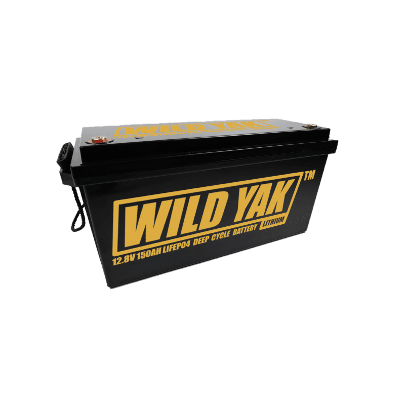 Wild Yak LITHIUM 12.8V 150AH DEEP CYCLE LIFEPO4 BATTERY