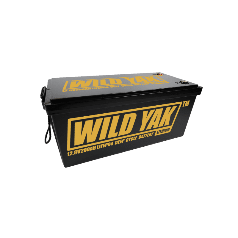 Wild Yak LITHIUM 12.8V 200AH DEEP CYCLE LIFEPO4 BATTERY