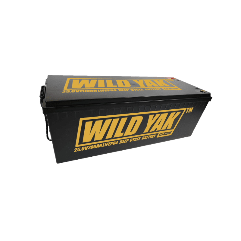 Wild Yak LITHIUM 25.6V 200AH DEEP CYCLE LIFEPO4 BATTERY