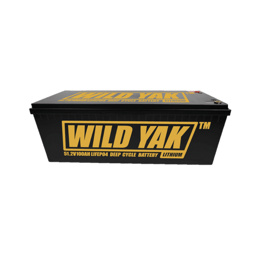 Wild Yak LITHIUM 51.2V 100AH DEEP CYCLE LIFEPO4 BATTERY