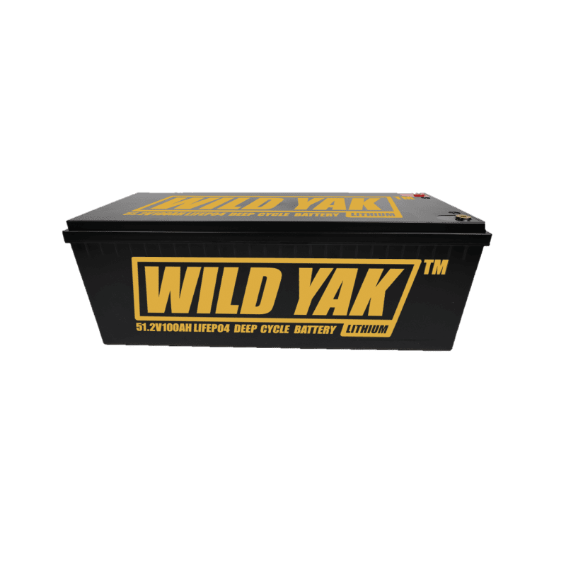 Wild Yak LITHIUM 51.2V 100AH DEEP CYCLE LIFEPO4 BATTERY